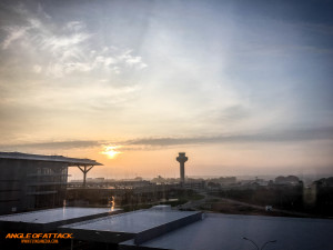 Arriving in Campos, Brazil.