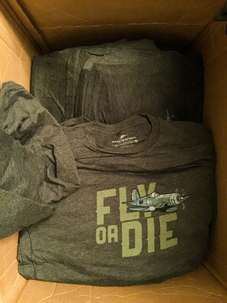 It looks like it's a lot, but 125 shirts will go fast. 