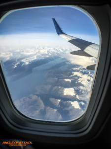 Leaving Alaska to start our journey.