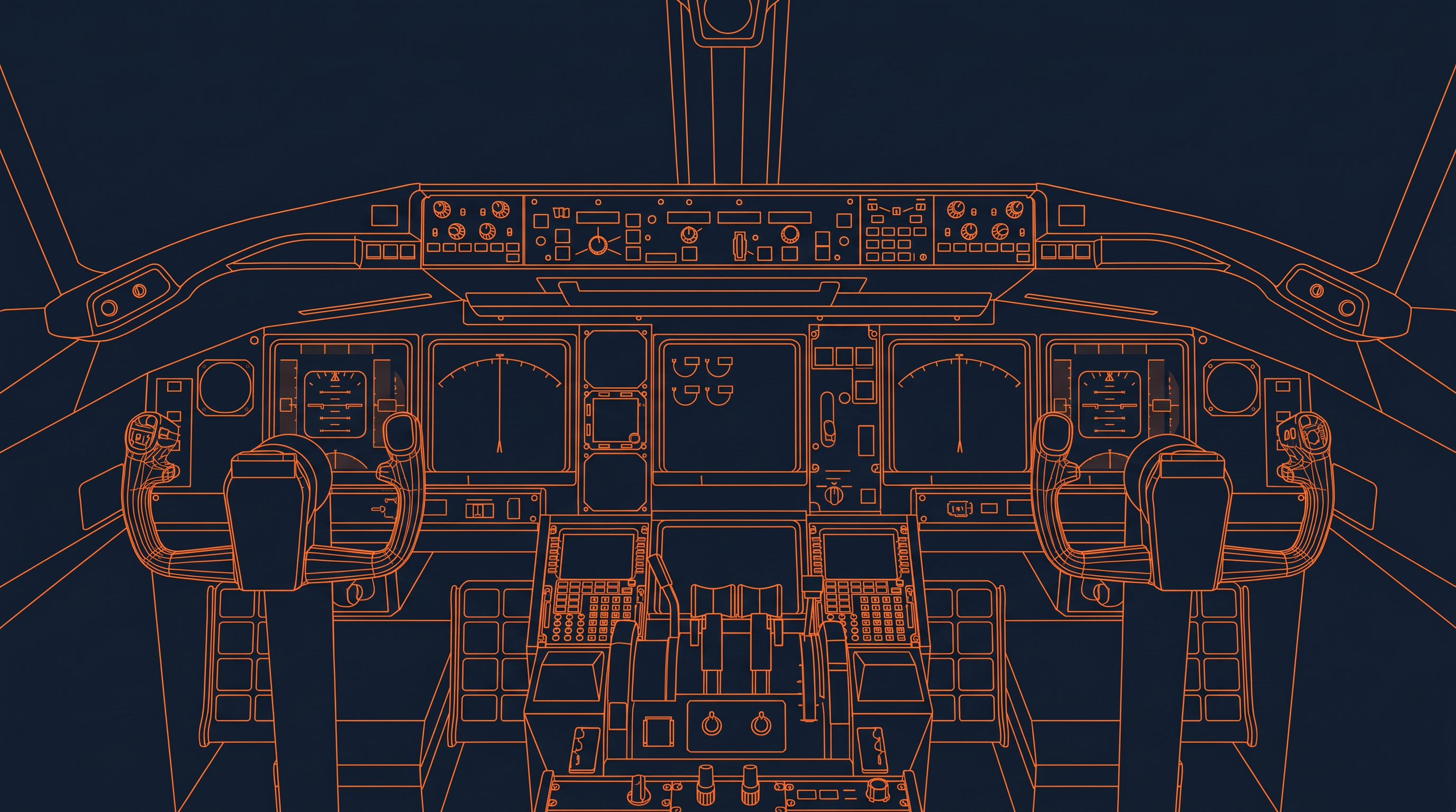 777 flight deck
